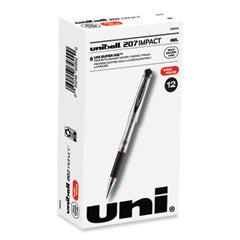 uniball 207 Impact Gel Pen | Bold Point, Red