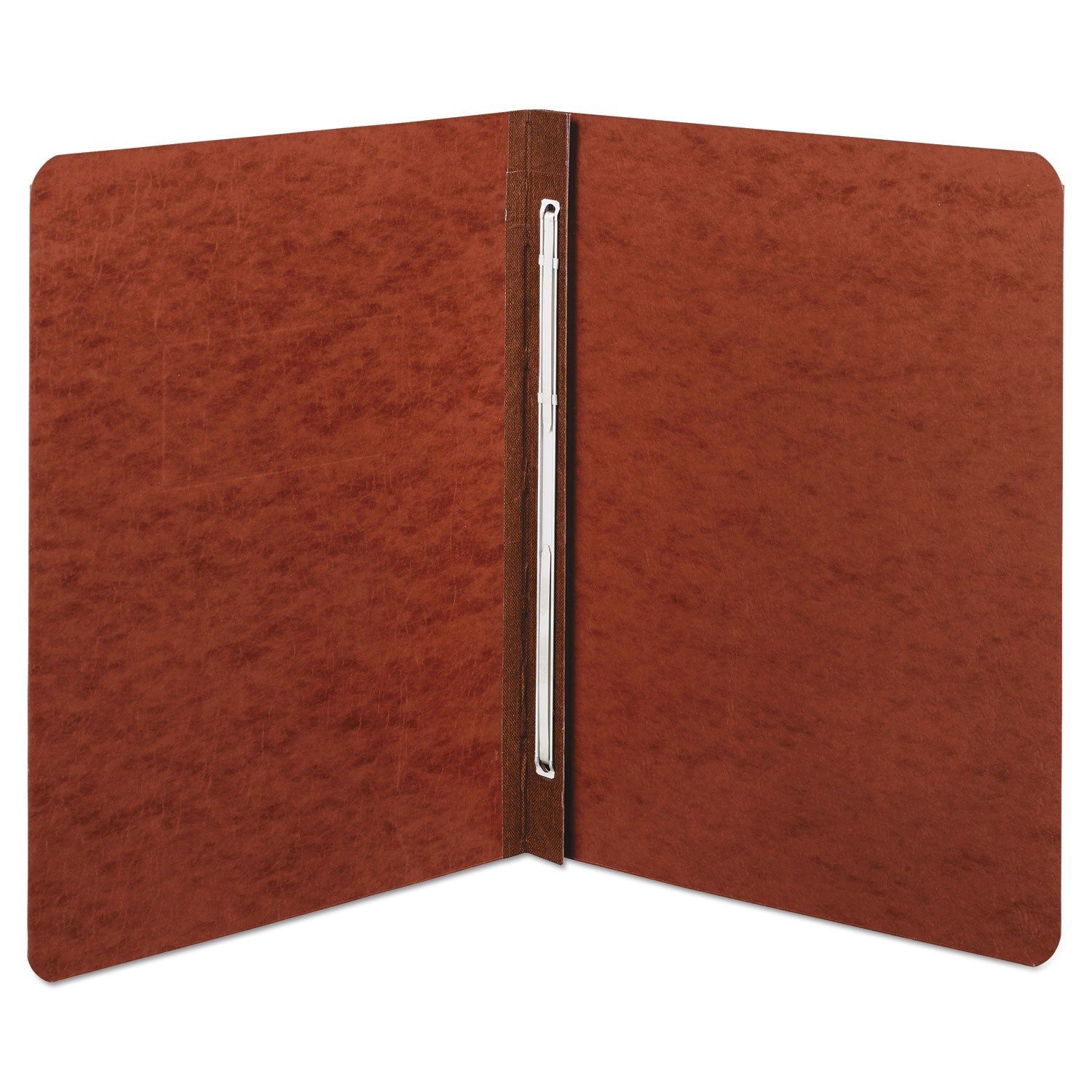 ACCO Presstex Report Cover With Tyvek Reinforced Hinge, Two-Piece Prong Fastener, 3" Capacity, 8.5 X 11, Red/red