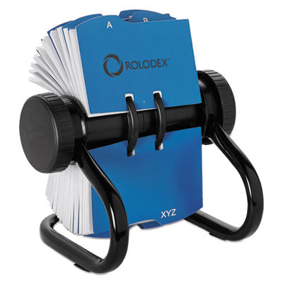 Open Rotary Business Card File | Holds 400 Cards