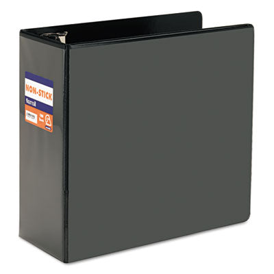 Samsill® Nonstick D-Ring View Binder, 3 Rings, 5" Capacity, 11 X 8.5, Black - Bloom Skins