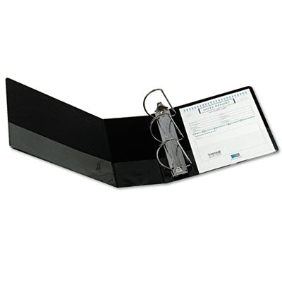 Samsill® Nonstick D-Ring View Binder, 3 Rings, 5" Capacity, 11 X 8.5, Black - Bloom Skins