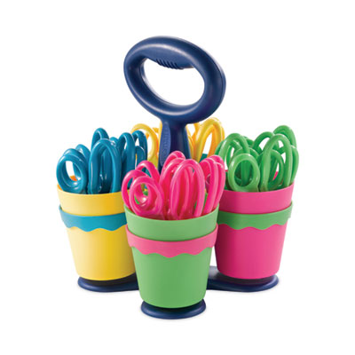 Scissor Caddy with Kids' Scissors | 24-Set