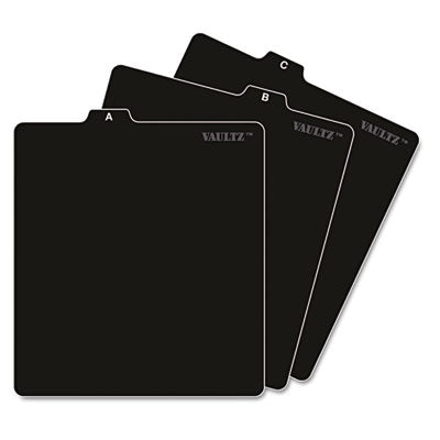 A-Z CD File Guides | Vaultz 26-Piece Set