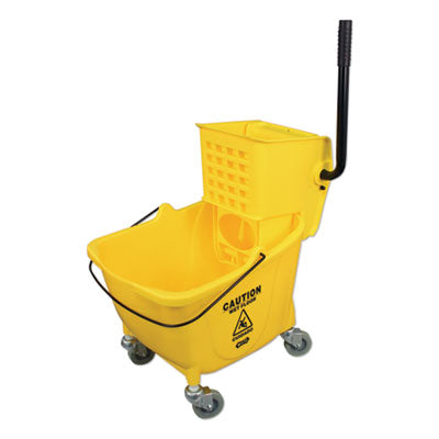 Wringer And Plastic Bucket Combo | Yellow