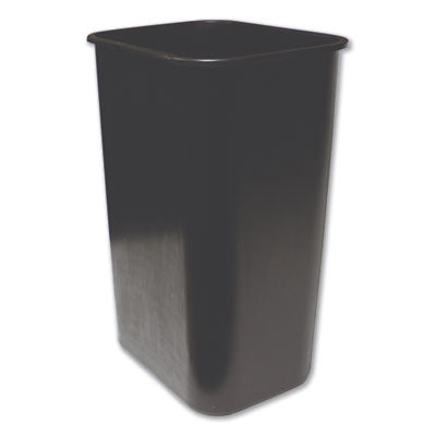 Soft-Sided Wastebasket | 41 qt, Black