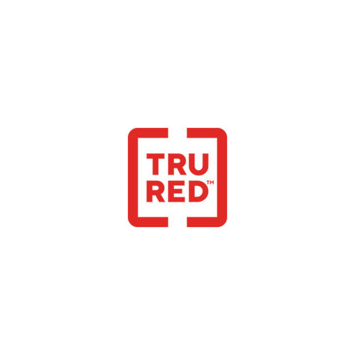 TRU RED™ Magnetic Porcelain Dry Erase Board, 96" x 48", White Surface, Black Aluminum Frame