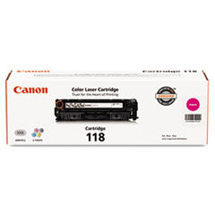 Canon® 2660b001 (118) Toner, 2,900 Page-Yield, Magenta