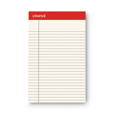 Universal Colored Ruled Writing Pads | Ivory Dozen