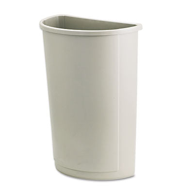 Untouchable Half-Round Plastic Receptacle | 21gal