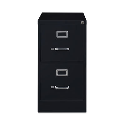 Economy Vertical File | Alera 2-Drawer, Black