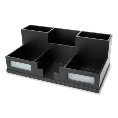 Midnight Black Desk Organizer | Smartphone Holder