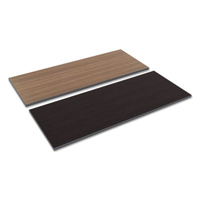 Reversible Laminate Table Top | 59" | Espresso/Walnut