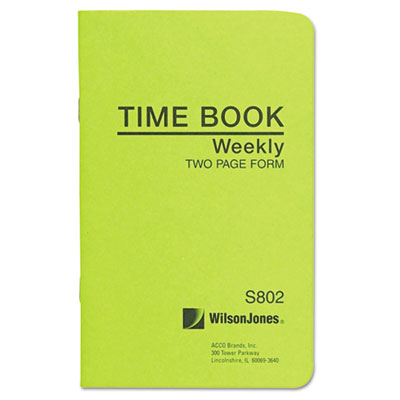 Foreman's Time Book | 36 Forms Total