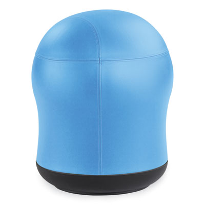 Safco® Zenergy Swivel Ball Chair, Backless, Supports Up to 250 lb, Baby Blue Vinyl