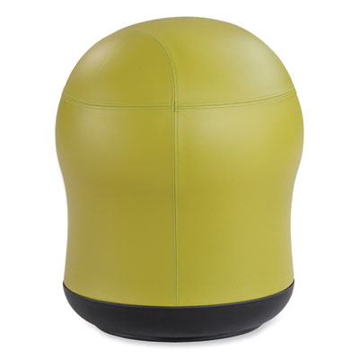 Safco® Zenergy Swivel Ball Chair, Backless, Supports Up to 250 lb, Green Seat Vinyl